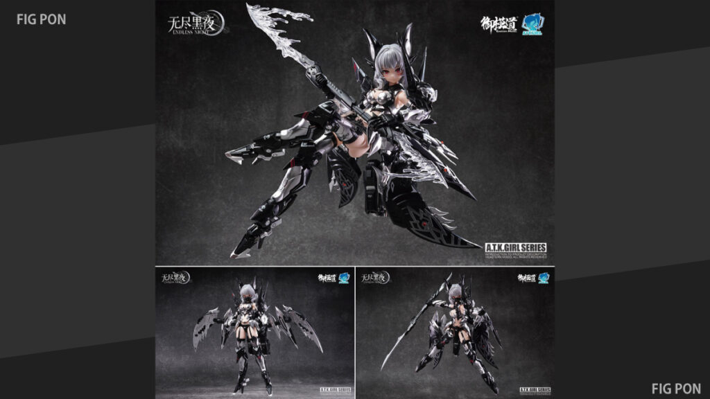 【予約開始】A.T.K.ガール CAMILLAが異次元の完成度で登場｜ブラック×シルバー装甲×武装フルセットが強すぎる