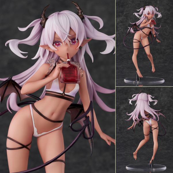 褐色吸血鬼 夜ちゃん illustration by ゆきみや湯気 完成品フィギュア[えいてぃーん]