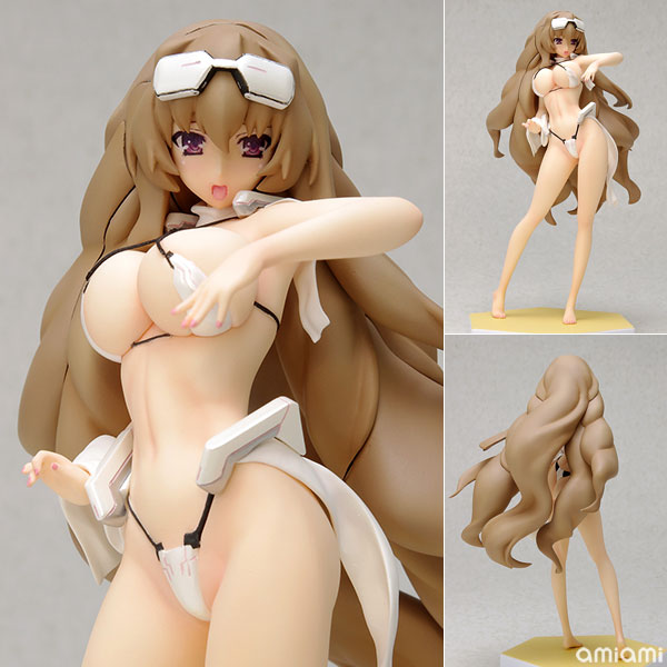 BEACH QUEENS 境界線上のホライゾン 葵・喜美 1/10 完成品フィギュア[WAVE]「境界線上のホライゾン」よりエロとダンスの神を信奉し、トーリのことを「愚弟」と呼ぶ、「賢姉」葵・喜美が遂に登場！