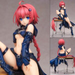 To LOVEる-とらぶる-ダークネス 黒咲芽亜 1/7 完成品フィギュア[アルター]『To LOVEる -とらぶる- ダークネス』より、“黒咲芽亜”が登場！誘うような表情を浮かべ、机に腰掛けた姿で立体化しました。