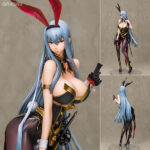 戦場のヴァルキュリア セルベリア・ブレス バニースパイVer. 1/7 完成品フィギュア[キューズQ]「セルベリア・ブレス」がまさかのバニーガールコスで登場！妄想ふくらむ、新たな大佐をお楽しみください。