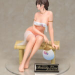 KEIKO’s Beauty Line collection No.C630 月長石(ムーンストーン) 1/7 完成品フィギュア[クルシマ製作所]湯上がりに縁台に座り、うちわを持ちながら火照った肌を涼ませている魅惑的な女性を製作。