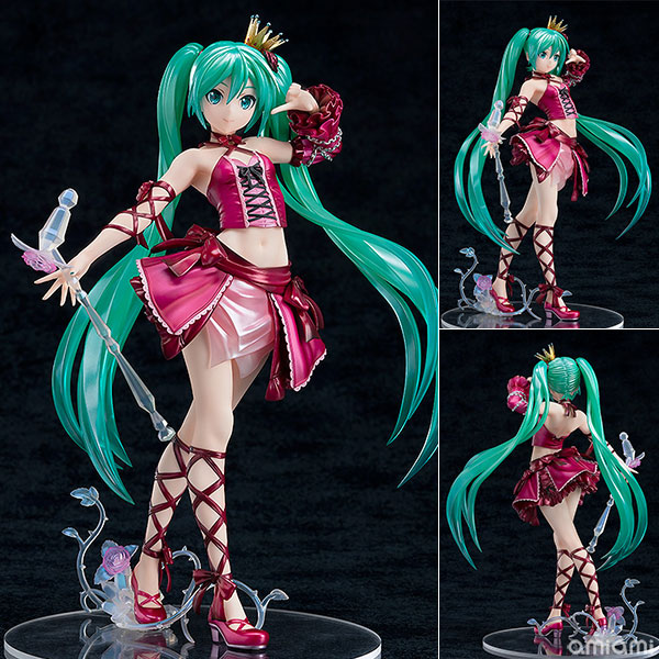 初音ミク -Project DIVA- F 2nd 初音ミク ヴィンテージドレスVer. 1/7 完成品フィギュア[マックスファクトリー]セガのリズムゲーム『初音ミク -Project DIVA- F 2nd』に登場するモジュール「ヴィンテージドレス」が1/7スケールで立体化！