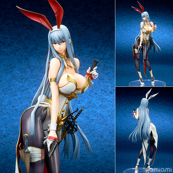 戦場のヴァルキュリア セルベリア・ブレス バニースパイVer.[イベント限定ロイヤルホワイト] 1/7 完成品フィギュア[キューズQ]バニースパイVerのセルベリア大佐が白のボディスーツで登場！気品溢れる雰囲気は、本庄雷太先生による指定カラーです。