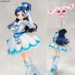 ふたりはプリキュア キュアホワイト 完成品フィギュア[メガハウス]白とブルーを基調としたおなじみの衣装は、特徴的なブーツや手甲・コミューンケースやフリルの先に至るまで神経を配り造形しました。