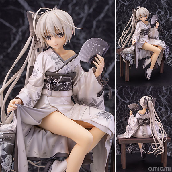 ヨスガノソラ 春日野穹 着物Ver. 1/7 完成品フィギュア[アルファマックス]PCゲーム「ヨスガノソラ」より、春日野穹が着物Ver.となって登場。原画・キャラクターデザインの橋本タカシ氏描き下ろしタペストリーをモチーフに立体化！