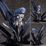 BEATLESS レイシア 2018 〈BLACK MONOLITH〉展開Ver. 1/8 完成品フィギュア[グッドスマイルカンパニー]透き通る美しさを持つ“人間に未だ明かされざる道具”たる「レイシア」の儚げな美貌を、繊細な造形と美麗な彩色で表現しました。