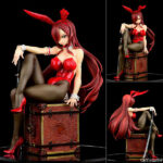 FAIRY TAIL エルザ・スカーレット Bunny girl_Style/type rosso 1/6 完成品フィギュア[オルカトイズ]大人気TVアニメ「FAIRY TAIL」から『エルザ・スカーレットBunny girl_Style/type rosso』が登場！