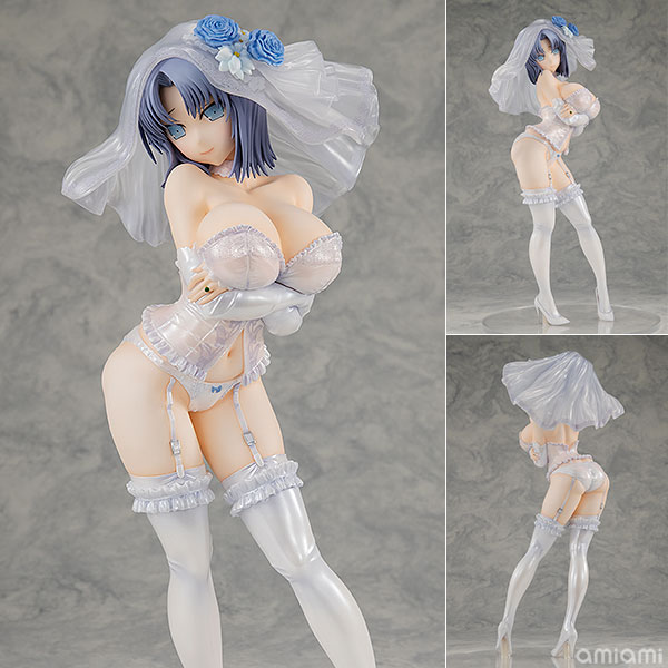 KDcolle 閃乱カグラ SHINOVI MASTER -東京妖魔篇- 雪泉 ウェディングランジェリーVer. 1/7 完成品フィギュア[KADOKAWA]迫力満点のボディーラインを再現！絶妙な透け具合のランジェリーはシルクとレースの質感を綺麗に再現しました。