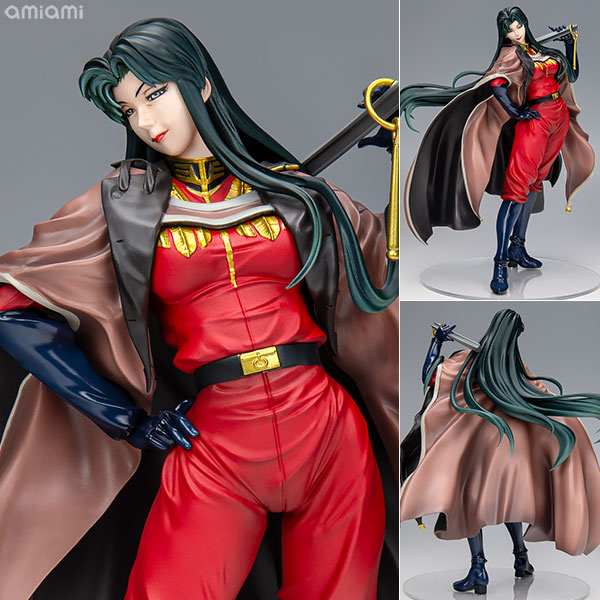 GGG(ガンダム・ガールズ・ジェネレーション) 機動戦士ガンダム0083 STARDUST MEMORY シーマ・ガラハウ 1/8 完成品フィギュア[メガハウス]ジオン軍軍服に身を包み、長い髪とマントをなびかせた迫力のポーズで立体化しました。