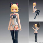MULTI PURPOSE HUMANOID ROBOT “C.A.T.-00” プラモデル[WAVE]「橘猫工業(ORANGE CAT INDUSTRY)」のプラモデルシリーズにオリジナル美少女ロボットが加わります。