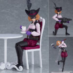 figma PERSONA5 the Animation ノワール DX ver.[マックスファクトリー]DX版では、「テーブル＆チェア」や、「ティーカップ＆ソーサー」が付属。総攻撃ラストカットを再現可能。