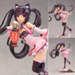 ネコぱら ショコラ チャイナドレスedition illustration by さより STD Ver. 1/6 完成品フィギュア[アルファマックス]原画家のさより氏自らがフィギュアの為に描き下ろしたイラストをそのままに愛らしい姿を1/6スケールで立体化！
