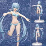 アッセンブル・ヒロインズ フレームアームズ・ガール スティレット[Summer Queens] 半完成品・組立フィギュアキット[アワートレジャー]頭部のみ塗装・組立済み、その他の部分は未塗装・未組立で肌色や水着色他3色カラー成形の半完成品・組立フィギュアモデルです。