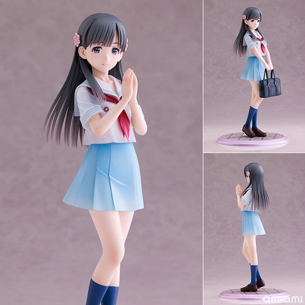 ドリームテック アイドルマスター シンデレラガールズ [はんなり京娘]小早川紗枝 1/7 完成品フィギュア[WAVE]木漏れ日の中、うっすらと透きとおり風に流れる黒髪と純白の制服。心晴れやかになる紗枝の清らかな美しさをお楽しみください。