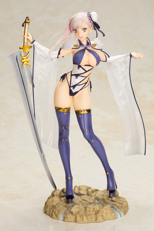 Fate/Grand Order バーサーカー/宮本武蔵 1/7 完成品フィギュア[コトブキヤ]大人気スマートフォン専用ロールプレイングゲーム『Fate/Grand Order』より、和風の水着を拵えた第三再臨「バーサーカー/宮本武蔵」が登場！