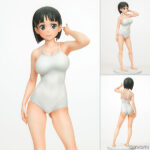 ソードアート・オンライン 桐ヶ谷直葉 白スクver. 1/7 完成品フィギュア[Q-six]紺スクver(別売).より頬の赤みが+され可愛らしさがアップした「白スクver.」を是非お手元にお迎えください。