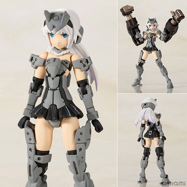 フレームアームズ・ガール ハンドスケール アーキテクト プラモデル[コトブキヤ]柳瀬敬之氏デザインによるフレームアームズ「アーキテクト」を、島田フミカネ氏が美少女化したイラストをもとにハンドスケールサイズで立体化しました！