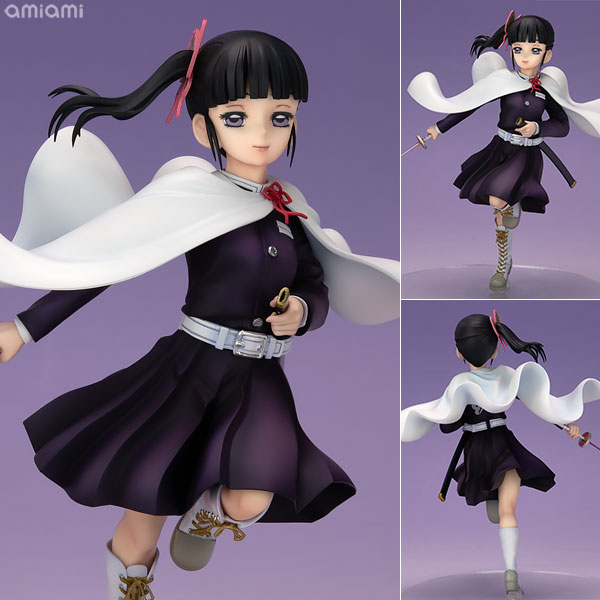 ギャルズシリーズ 鬼滅の刃 栗花落カナヲ 完成品フィギュア[メガハウス]「鬼滅の刃」より穏やかな表情で日輪刀を振るう栗花落カナヲが登場。特徴的な日輪刀も細やかに再現しました。