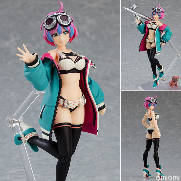 figma プラスチック・エンジェル アンジェ[マックスファクトリー]月刊『アーマーモデリング』誌の人気連載『山下しゅんやのプラスチック・エンジェル』のキャラクター「アンジェ」がfigma化！