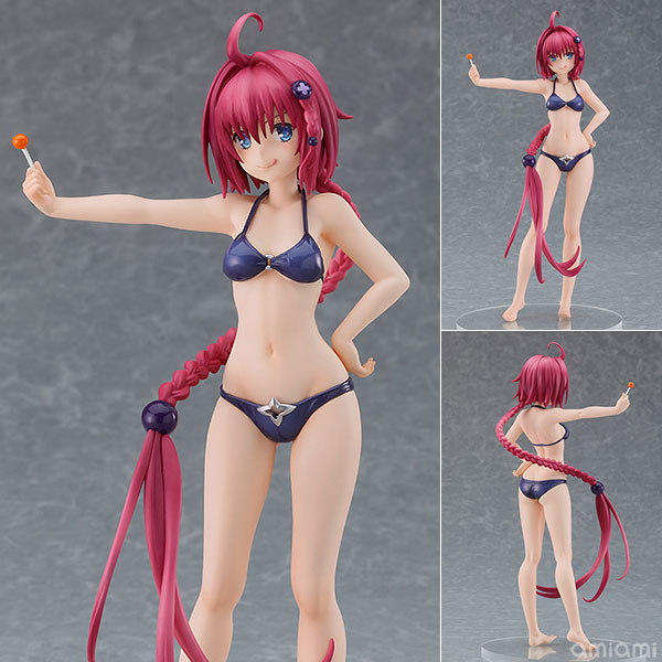 POP UP PARADE To LOVEる-とらぶる- ダークネス 黒咲芽亜 完成品フィギュア[マックスファクトリー]『To LOVEる-とらぶる- ダークネス』から「黒咲芽亜」が単行本の表紙となった水着姿で登場！