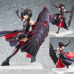 CAworks 痛いのは嫌なので防御力に極振りしたいと思います。 メイプル 黒薔薇ノ鎧ver. 1/7 完成品フィギュア[キャラアニ]メタリックブラックが重厚な“黒薔薇ノ鎧”を身にまとった「メイプル」をフィギュア化！