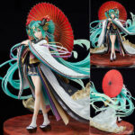 キャラクター・ボーカル・シリーズ01 初音ミク Land of the Eternal 1/7 完成品[グッドスマイルカンパニー]北野天満宮を舞台に日本の伝統文化とアート、音楽、食を融合させたイベント「KYOTO NIPPON FESTIVAL 2019」の衣装で立体化！