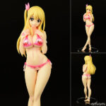 FAIRY TAIL ルーシィ・ハートフィリア 水着PURE in HEART ver.MaxCute 1/6 完成品フィギュア[オルカトイズ]『水着PURE in HEARTver.MaxCute』はキュートなピンクのビキニを着て、はにかんだ笑顔。セクシーなボディラインを全方向から楽しめます。