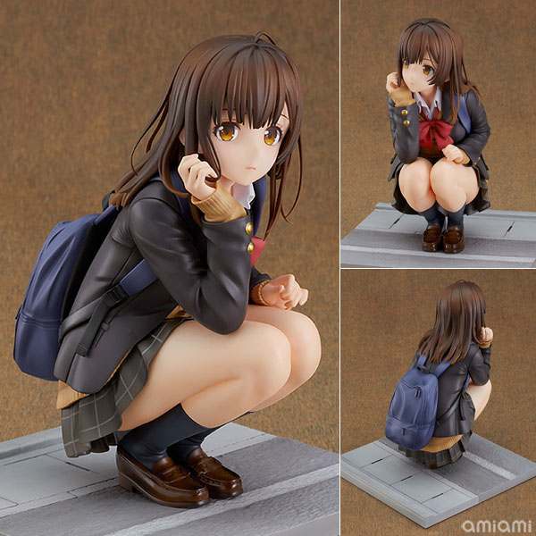 ひげを剃る。そして女子高生を拾う。 荻原沙優 完成品フィギュア[グッドスマイルカンパニー]アニメ『ひげを剃る。そして女子高生を拾う。』より、ヒロインの「荻原沙優」が、Blu-ray1巻のジャケットイラストを元にフィギュア化。