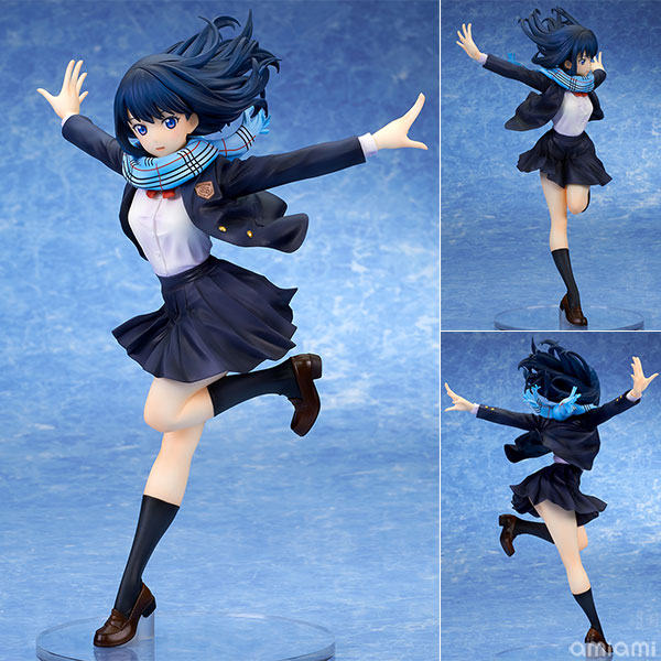 SSSS.GRIDMAN 宝多六花 制服版 エクストラエディション 1/7 完成品フィギュア[キューズQ]通常版のストッキングから一転、素足とソックスのスタンダードなルックスに仕上げた限定版です。