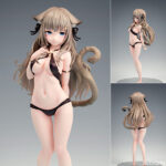 秋乃える イラスト「ミコちゃん」 リファインver. 1/7 完成品フィギュア[B´full FOTS JAPAN]恥ずかしがりつつも、ご主人様の趣味全開の布面積の少ないセクシーな水着姿をお披露目！