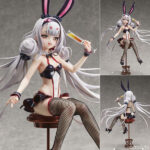 B-style アズールレーン 島風 最速バニーの招待？状 完成品フィギュア[フリーイング]ゲームアプリ『アズールレーン』より、重桜陣営の駆逐艦「島風」をコスチュームはバニーガールの着せ替え衣装「最速バニーの招待？状」でフィギュア化！
