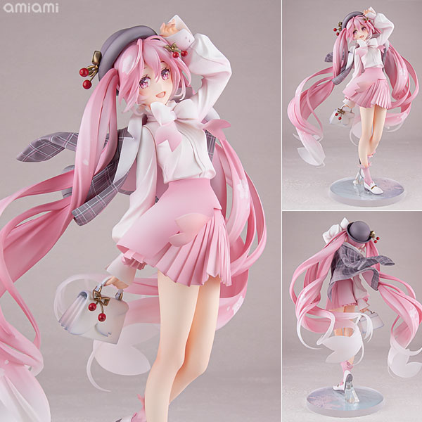 キャラクター・ボーカル・シリーズ01 初音ミク 桜ミク お花見コーデVer. 1/6 完成品フィギュア[グッドスマイルカンパニー]