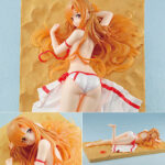 ソードアート・オンライン アスナ バカンス気分ver. 1/6 完成品フィギュア[キャラアニ]大人気アニメ『ソードアート・オンライン』より、白い水着がとっても眩しい「アスナ」のフィギュアが登場！