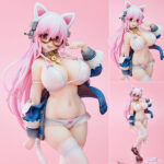 すーぱーそに子 White cat Ver. 完成品フィギュア[ユニオンクリエイティブ]ニトロプラスのライブマスコットガール『すーぱーそに子』がネコ耳ver.で登場☆ ネコ耳と白いセクシーな水着姿にて、わがままボディを見せつけちゃいます！