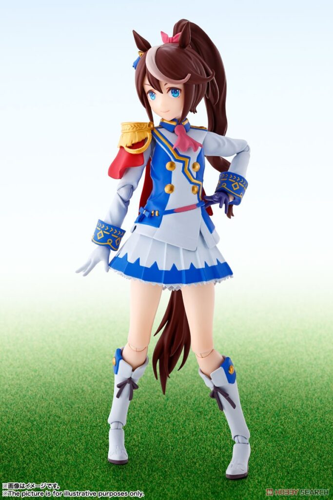 S.H.フィギュアーツ ウマ娘 プリティーダービー トウカイテイオー[BANDAI SPIRITS]「トウカイテイオー」の特徴的な髪形や勝負服の細かな模様まで徹底的に再現！スカート部分には軟質素材を使用、レースシーンも再現！