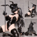イラストレーター羽織イオ氏が描くオリジナルバニーガール「黒バニー メラ」を1/6スケールで立体化。