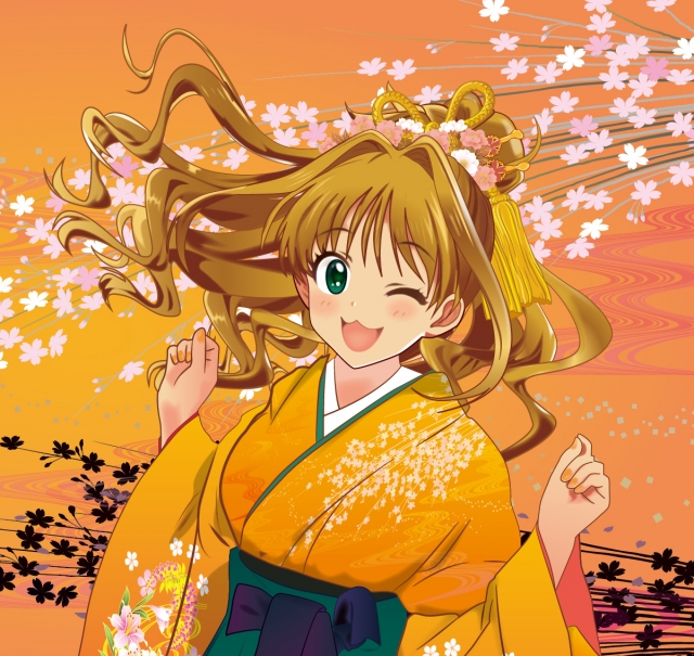 あけましておめでとうございます！イラスト：日野茜（亥年なので猪突猛進な女の子）