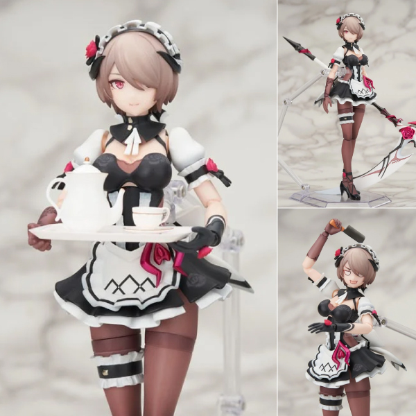 スマホ・タブレット向け本格アクションゲーム『崩壊3rd』より、リタ・暗黒の薔薇がARCTECH可動シリーズになって登場!