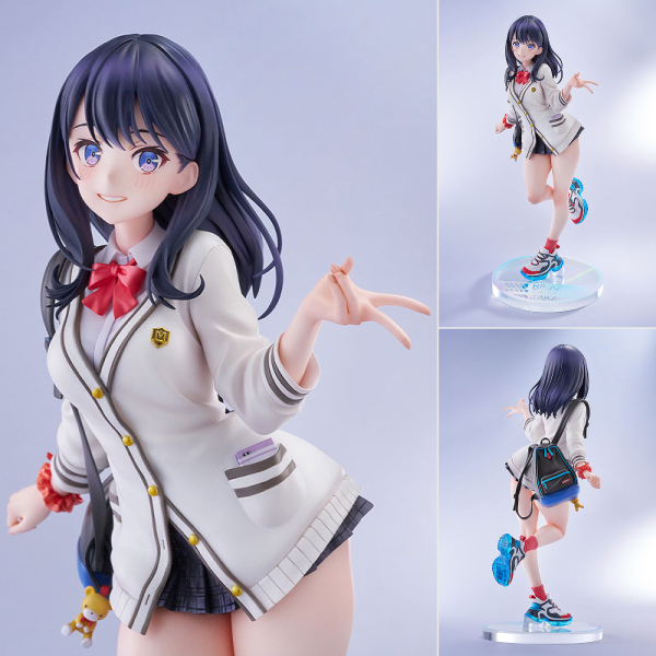 SSSS.GRIDMAN 宝多六花 feat.トリダモノ 1/7 完成品フィギュア[グッドスマイルカンパニー]