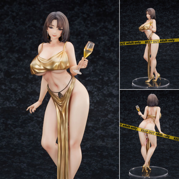 ナイトドレス 九条千草 Illustrated by 弱電波 1/6 完成品フィギュア[PURE]