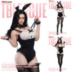 TBリーグ 1/6 プラチナグレード・シリコン コレクティブルシリーズ バニーガール ベール ヘッド付 ブラック 1/6ドール[TBリーグ]