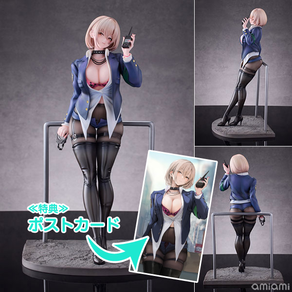 不良警察 illustration by CheLA77 1/6 完成品フィギュア 特典付限定版[Hobby sakura]