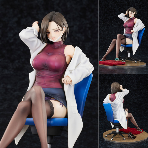 やさぐれ保健医 Illustrated by けそシロウ 1/6 完成品フィギュア[PURE]