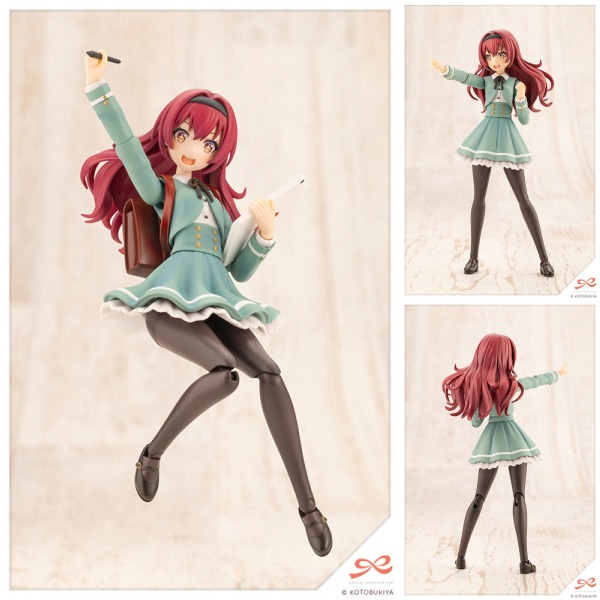 創彩少女庭園 小石川エマ 聖アイリス女学園高等部・冬服 1/10 プラモデル[コトブキヤ]