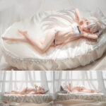 SSR FIGURE 寝起き白髪ちゃん 1/7 完成品フィギュア[SSR FIGURE]