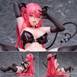 大胆で妖艶な悪魔「サキ」が登場です！人気イラストレーター「YUYU」先生の原画を元に、1/4スケールで立体化しました。