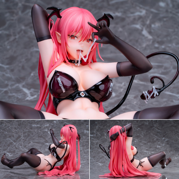 大胆で妖艶な悪魔「サキ」が登場です！人気イラストレーター「YUYU」先生の原画を元に、1/4スケールで立体化しました。