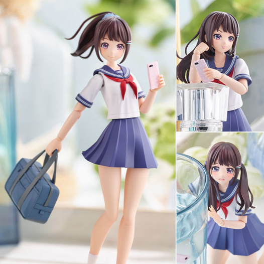 創彩少女庭園 結城まどか[桃桜高校・夏服] プラモデル[コトブキヤ]“創る”“彩る”をテーマにした「創彩少女庭園」から、天真爛漫なキャラクター「結城まどか」が桃桜高校の夏服で登場♪白と紺のコントラストがまぶしいですね！