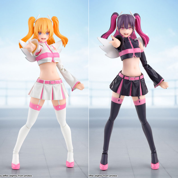 S.H.Figuarts リリエル 天使空挺隊/リリサ・ミリエラ 天使空挺隊/美花莉 2種セット 『2.5次元の誘惑』[BANDAI SPIRITS]